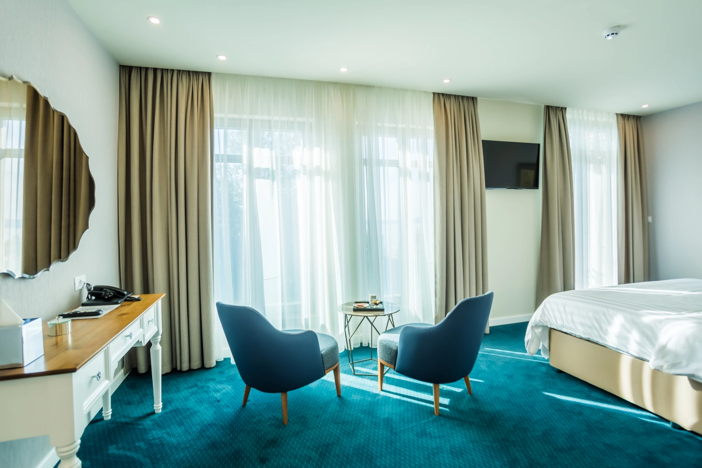 Стая "Делукс" с изглед море и балкон