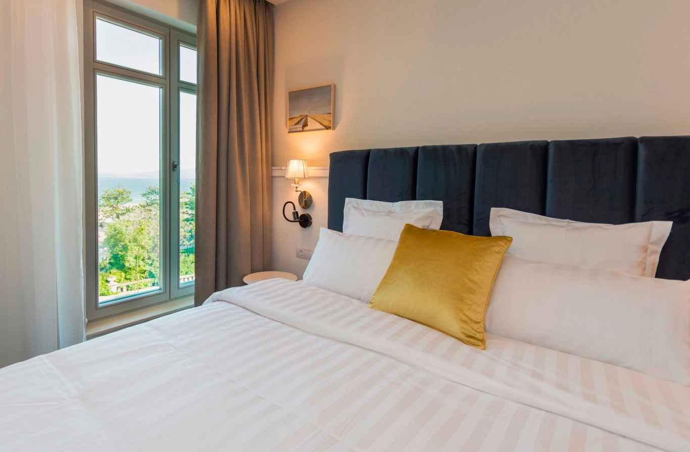 Стая "Делукс" с изглед море и балкон