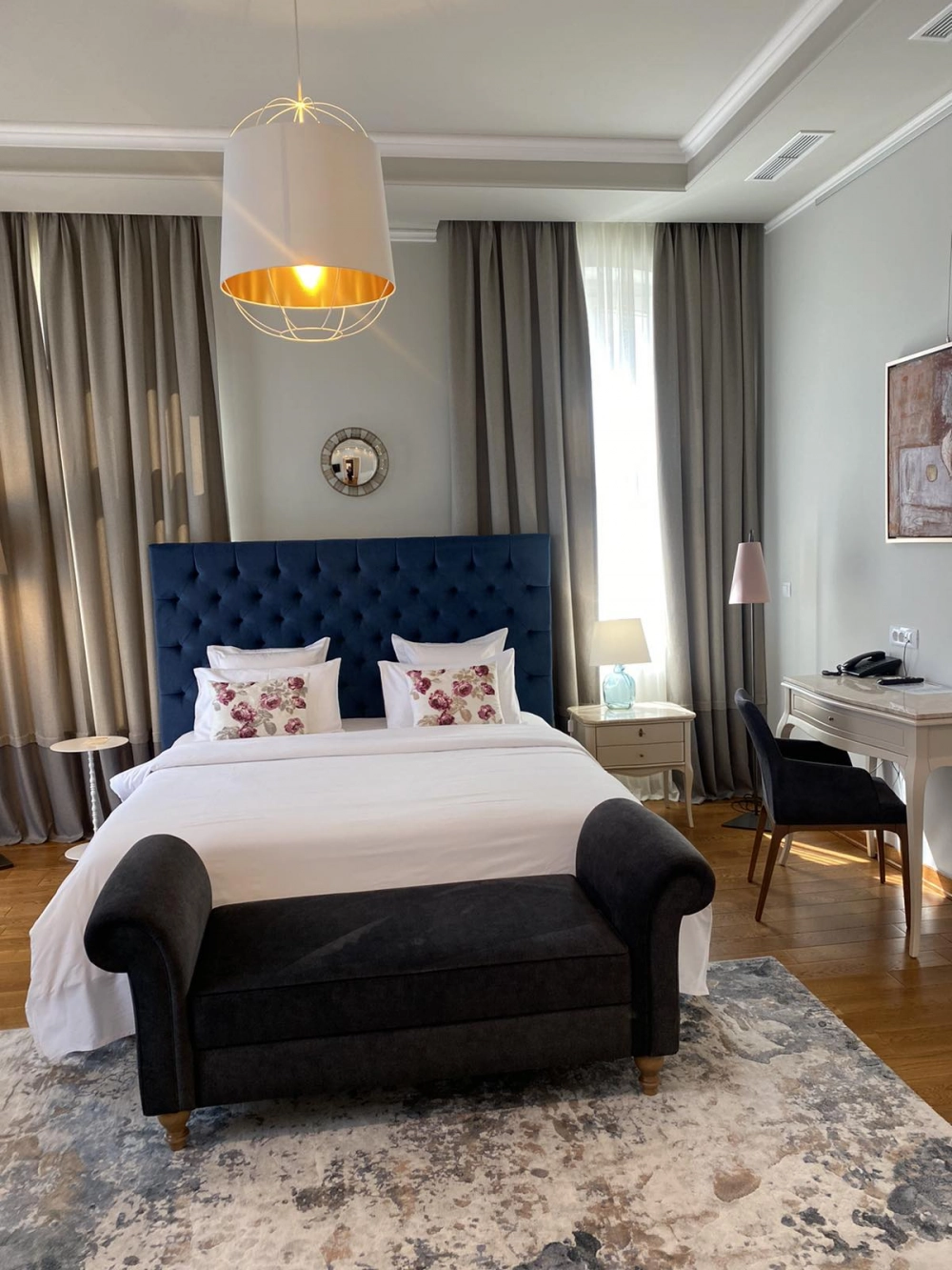 Студия Grand Deluxe с видом на море и балконом