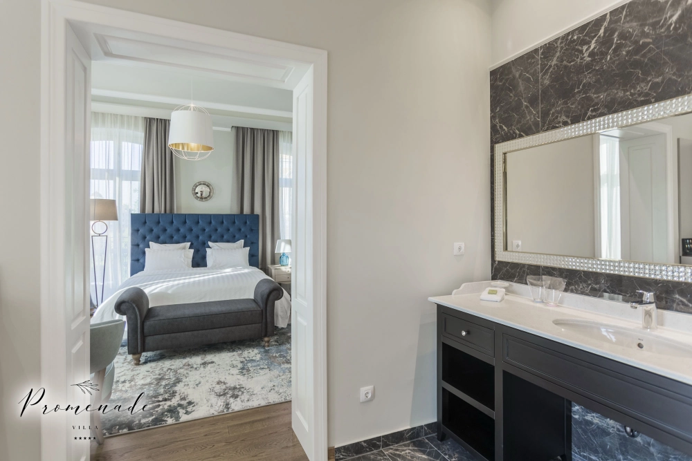 Студия Grand Deluxe с видом на море и балконом