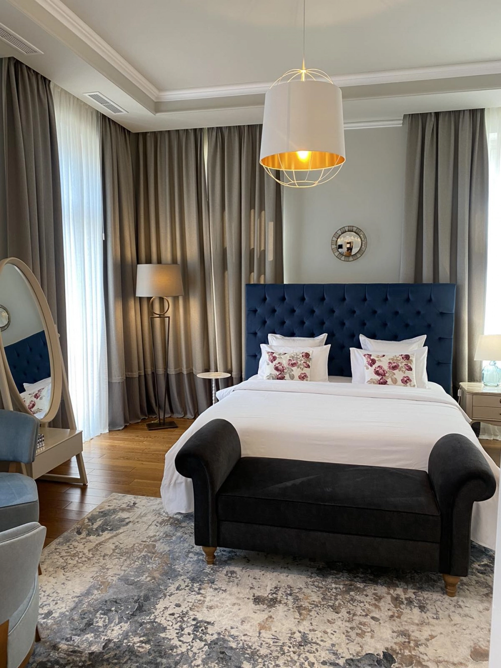 Студия Grand Deluxe с видом на море и балконом