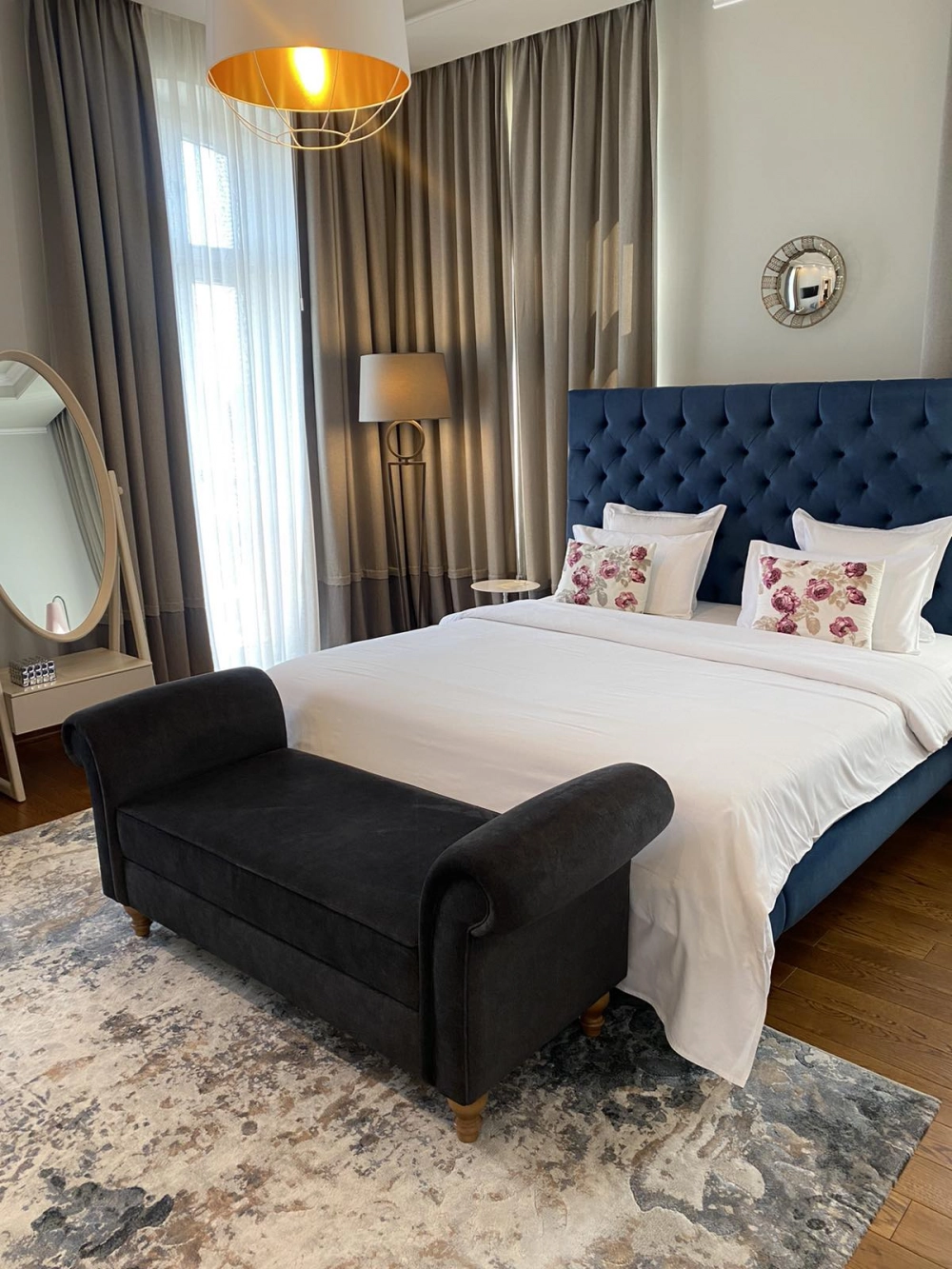 Студия Grand Deluxe с видом на море и балконом