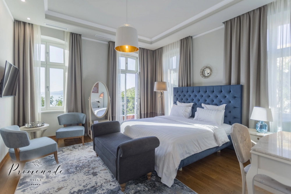 Студия Grand Deluxe с видом на море и балконом